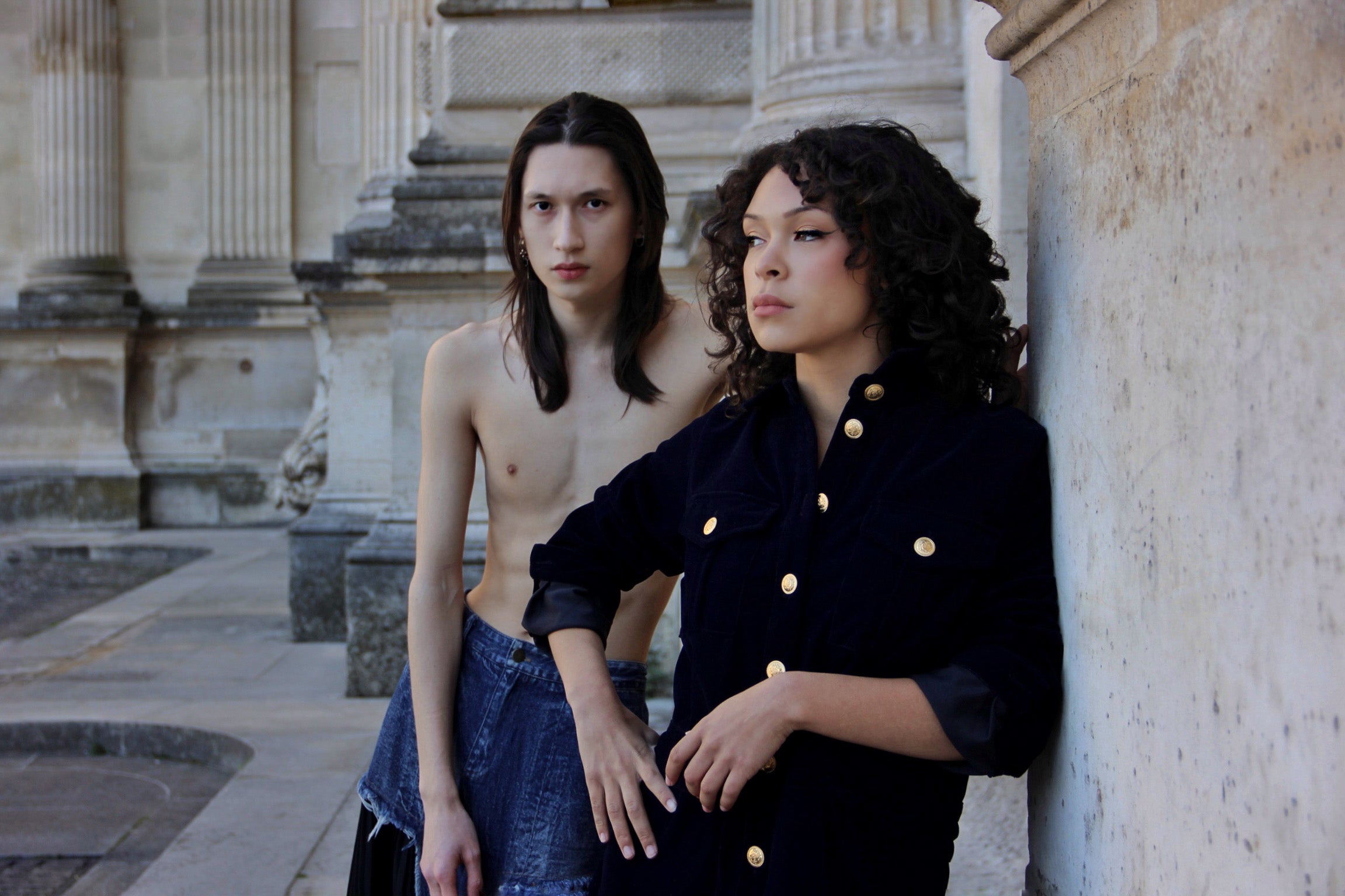 Unisex Over-shirt in Velvet