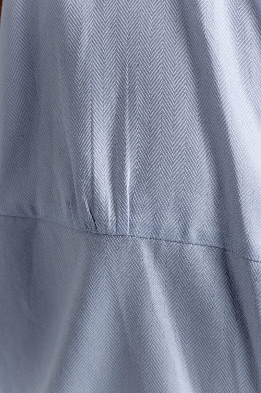 Modular Shirt with Adjustable Drawstring and Violet Cape