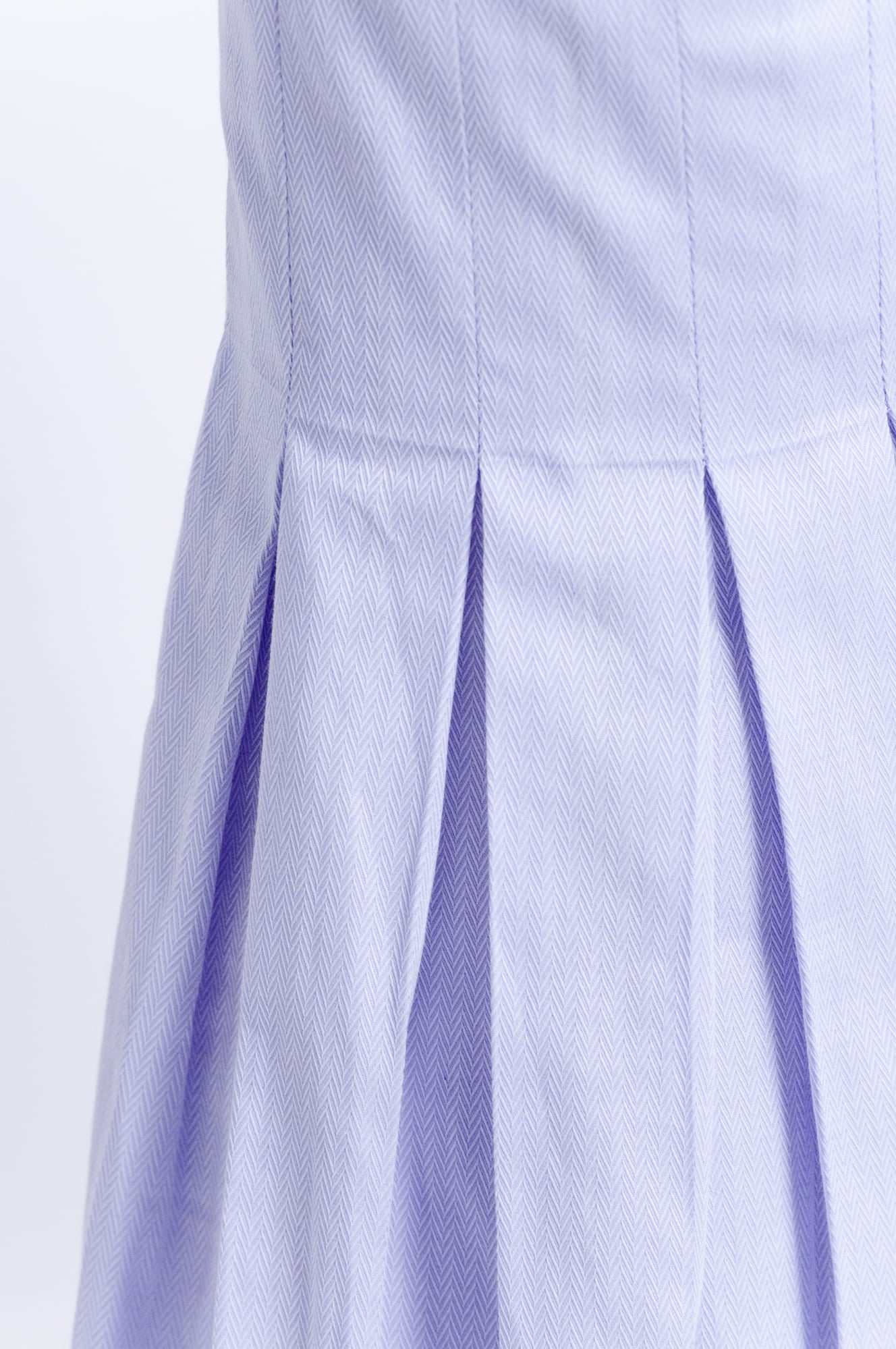 Lilac Ankle Length Pleated Trousers