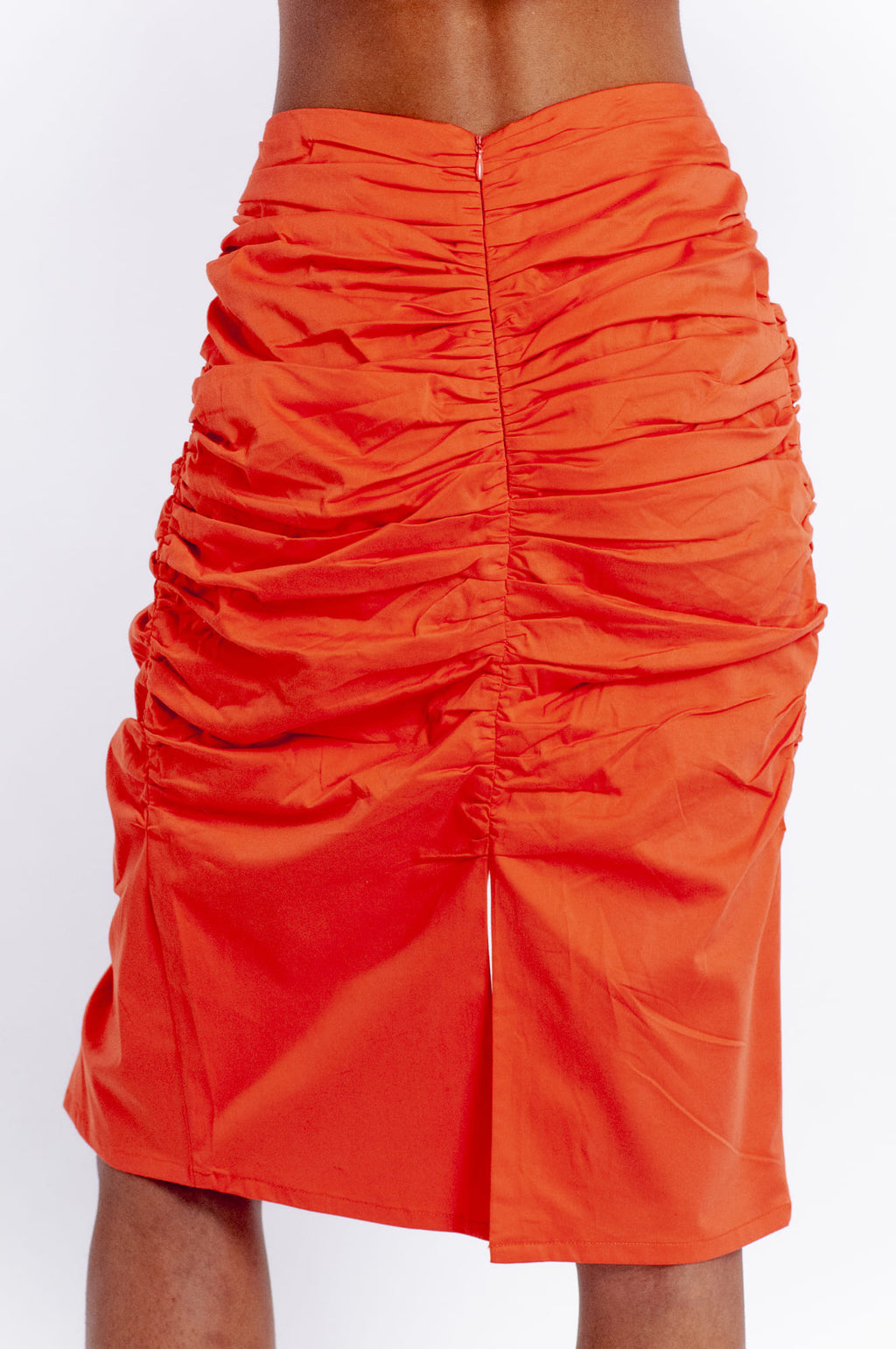 Pencil Skirt with Extreme Gathers