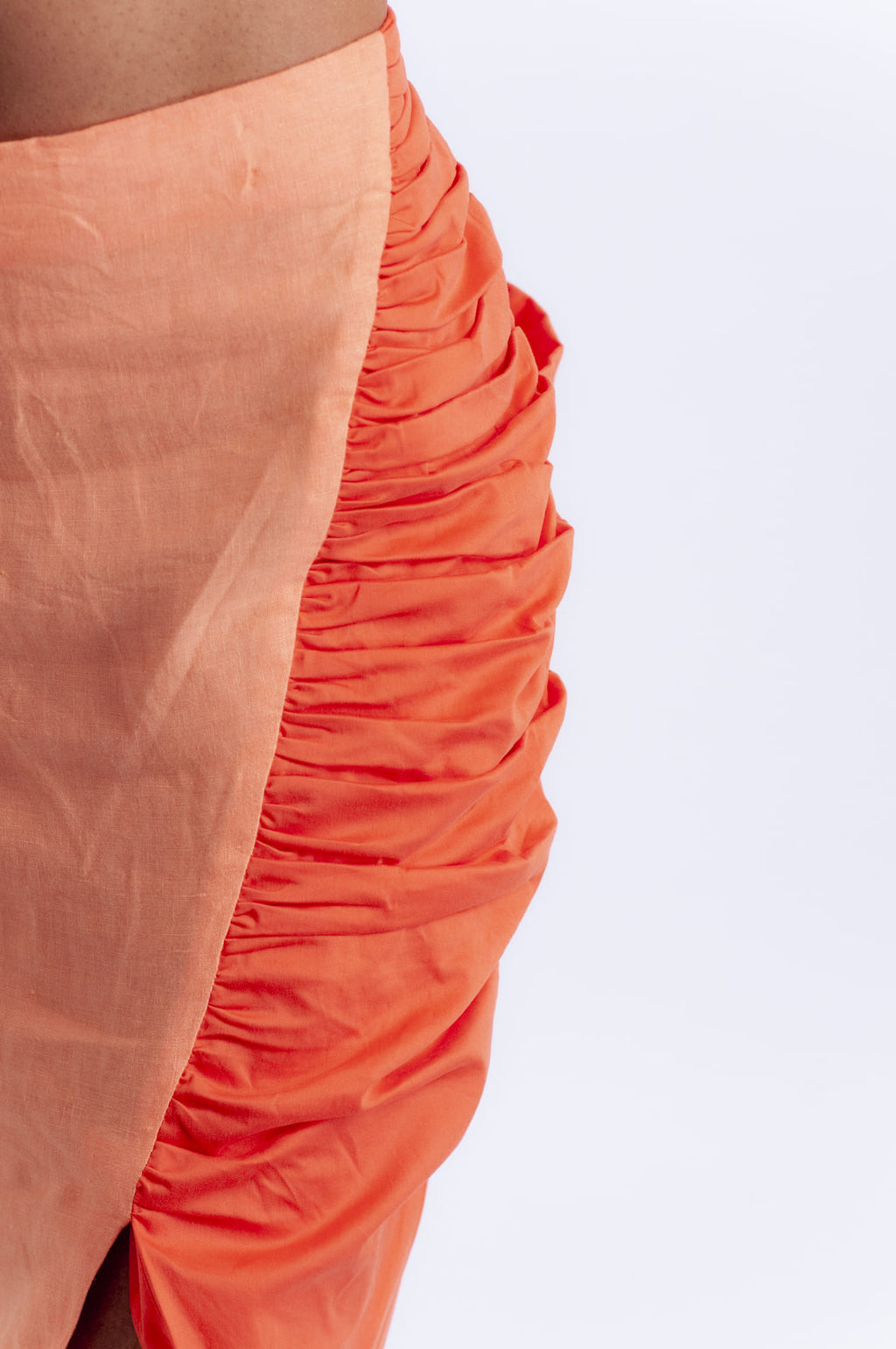 Pencil Skirt with Extreme Gathers