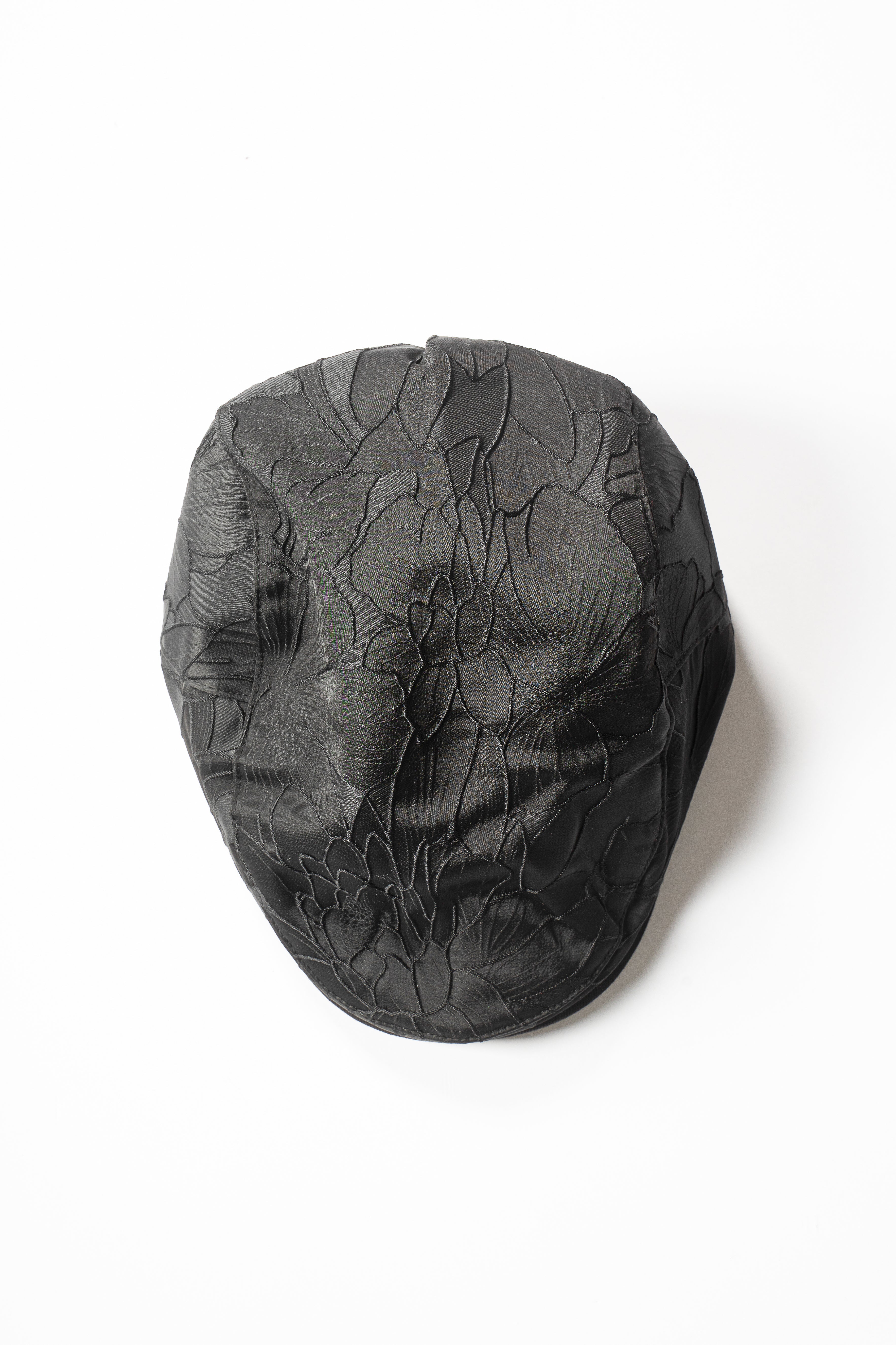 Rose Embroidered Beret