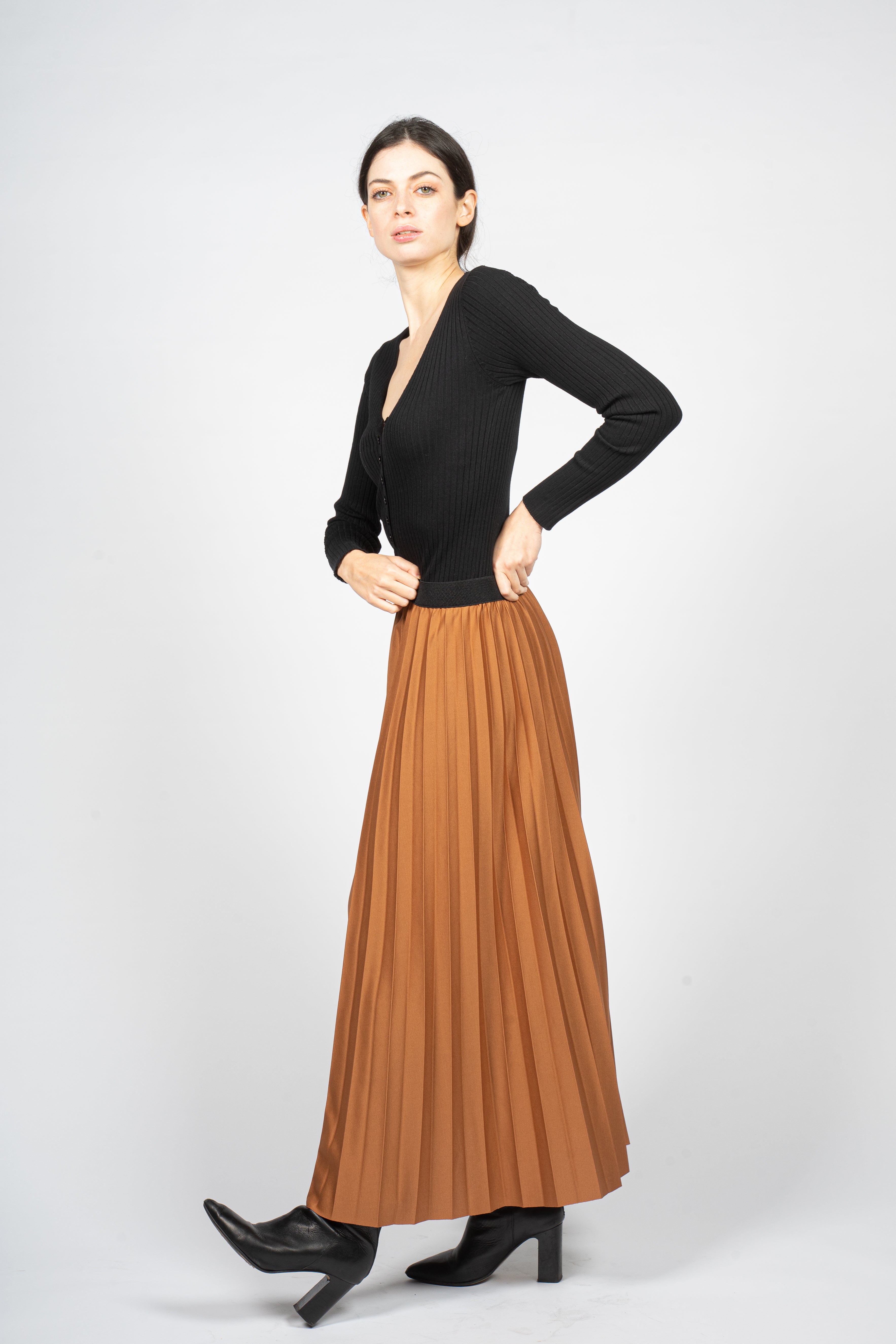 Bronze Sun Ray Skirt
