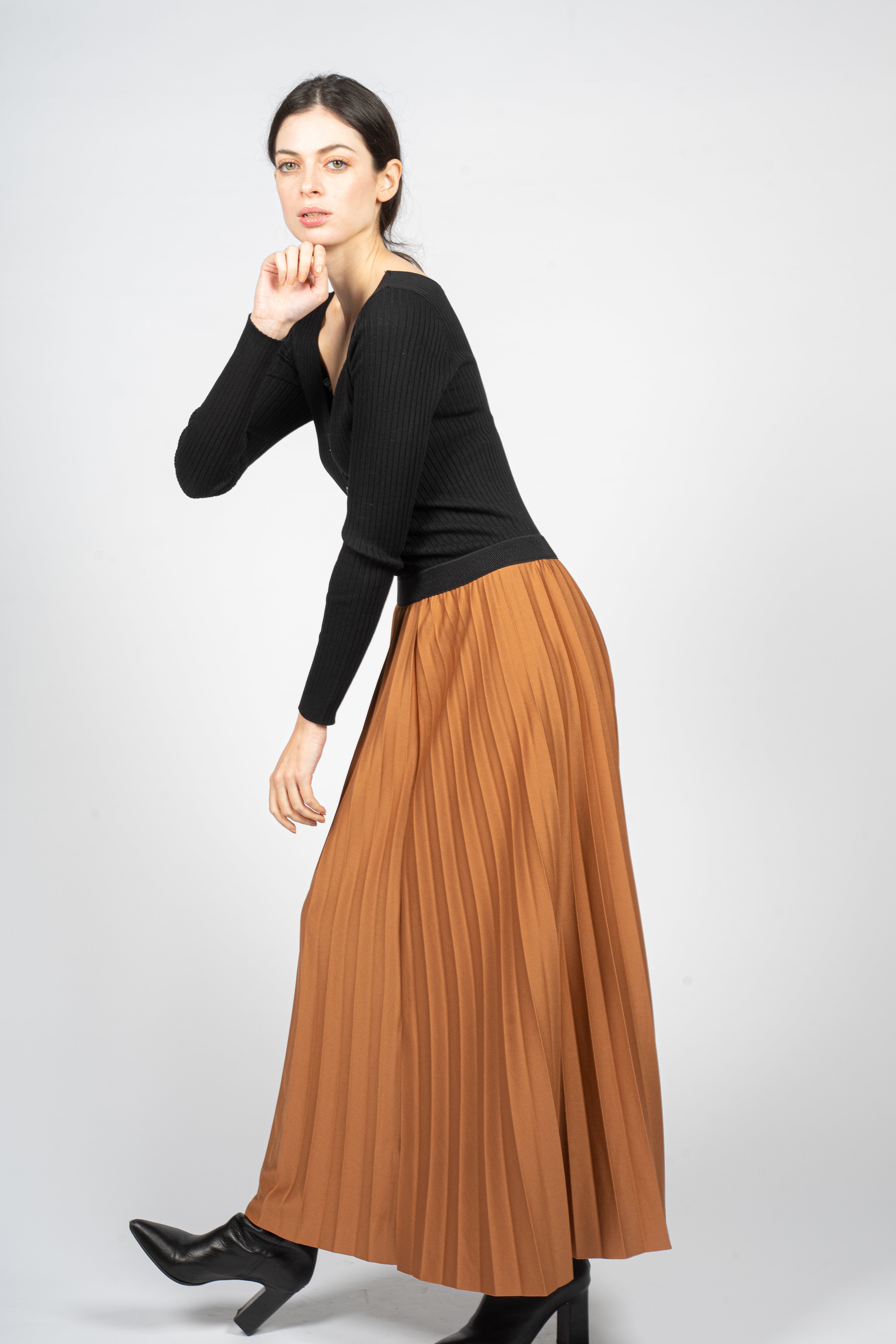 Bronze Sun Ray Skirt