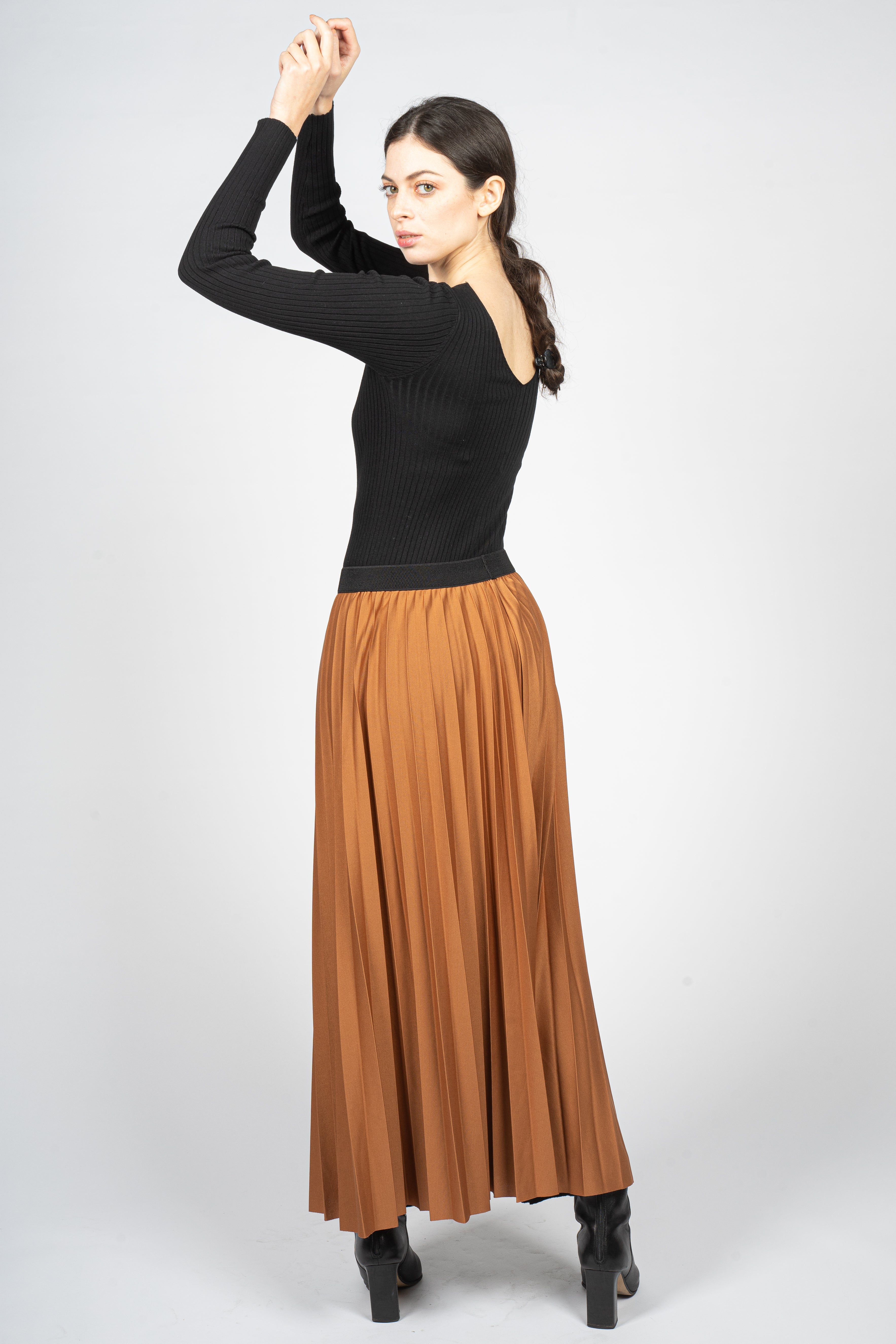 Bronze Sun Ray Skirt